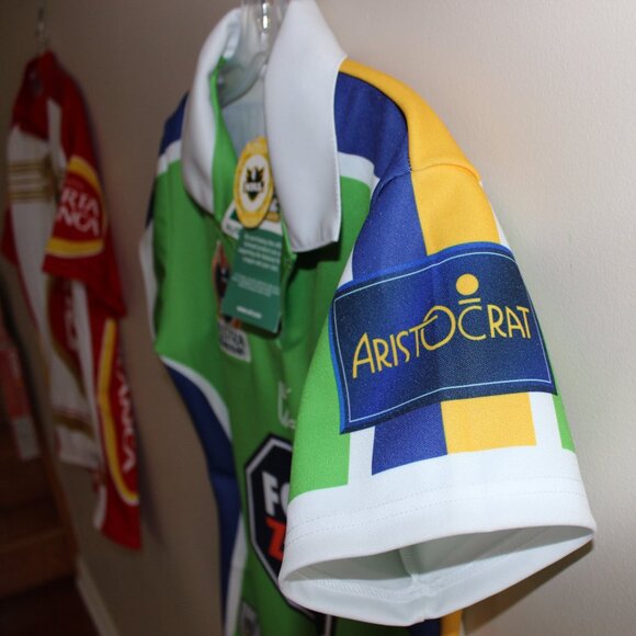 BNWT❤️vintage 2005 Canberra Raiders women's rugby jersey ISC home shirt NRL - Picture 11 of 13